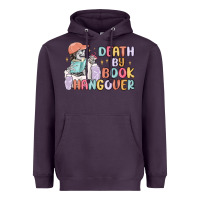 Plum death by book hangover Heavyweight Hoodie - MaliasSmallBusiness