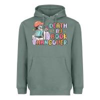 Sage death by book hangover Heavyweight Hoodie - MaliasSmallBusiness