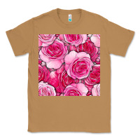 Toasted Coconut valentines day all dress up roses seamless pattern Classic Tee - BundleAndBundleShop