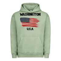 Pigment Oil Green Washington Urban Hoodie - Bettercallsaul