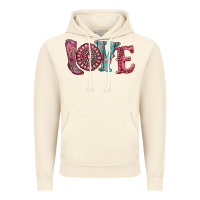 Vintage Artic valentine's day love with boots and gemstone Vintage Hoodie - RanaPortraitStore