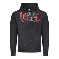 Vintage Black valentine's day love with boots and gemstone Vintage Hoodie - RanaPortraitStore