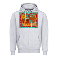 Heather Grey pumpkin sunflower tumbler Zipper Hoodie - AdoDesignShop
