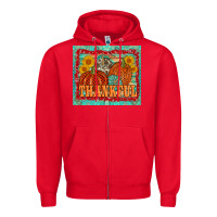 Red pumpkin sunflower tumbler Zipper Hoodie - AdoDesignShop