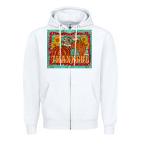 White pumpkin sunflower tumbler Zipper Hoodie - AdoDesignShop