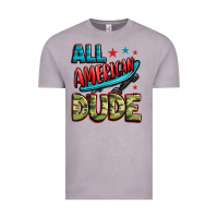 Vintage Zinc all american dude Vintage Tee - Zillion Design Studio