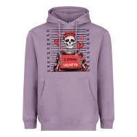 Lavender i steal hearts skeleton valentine's day Heavyweight Hoodie - MaliasSmallBusiness