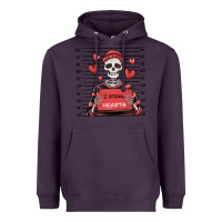 Plum i steal hearts skeleton valentine's day Heavyweight Hoodie - MaliasSmallBusiness