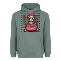 Sage i steal hearts skeleton valentine's day Heavyweight Hoodie - MaliasSmallBusiness