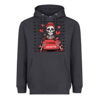 Smoke i steal hearts skeleton valentine's day Heavyweight Hoodie - MaliasSmallBusiness