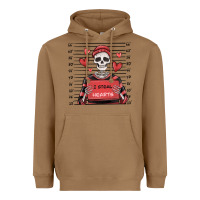 Toasted Coconut i steal hearts skeleton valentine's day Heavyweight Hoodie - MaliasSmallBusiness