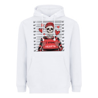 White i steal hearts skeleton valentine's day Heavyweight Hoodie - MaliasSmallBusiness