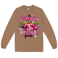 Toasted Coconut in october we wear pink teachers Long Sleeve Tee - AdoDesignShop