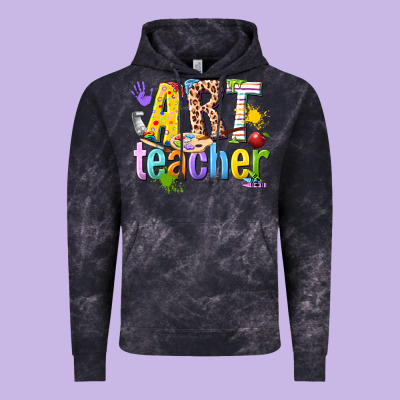 Art Teacher Vintage Hoodie Designed By Texasbilliewilder