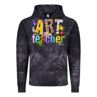Cloud Black art teacher Vintage Hoodie - texasbilliewilder