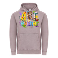Vintage Zinc art teacher Vintage Hoodie - texasbilliewilder