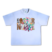 Grape Ice Easter Nurse Easter Day Urban Heavy Tee - Neo Western