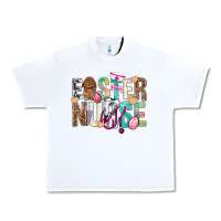 White Easter Nurse Easter Day Urban Heavy Tee - Neo Western
