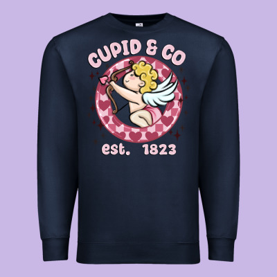 Cupid Co Premium Sweatshirt Designed By Maliassmallbusiness