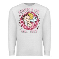 Oatmeal Heather cupid co Premium Sweatshirt - MaliasSmallBusiness
