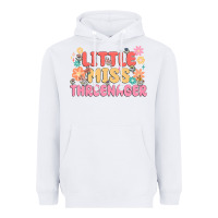 White little miss threenager Heavyweight Hoodie - MaliasSmallBusiness