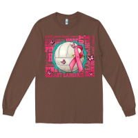 Chestnut pink out breast cancer volleyballs Long Sleeve Tee - AdoDesignShop