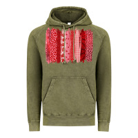 Vintage Olive valentine's day brushstroke Vintage Hoodie - RanaPortraitStore