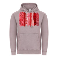 Vintage Zinc valentine's day brushstroke Vintage Hoodie - RanaPortraitStore