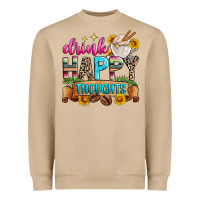 Mushroom drink happy thoughts Heavyweight Sweatshirt - Zillion Design Studio