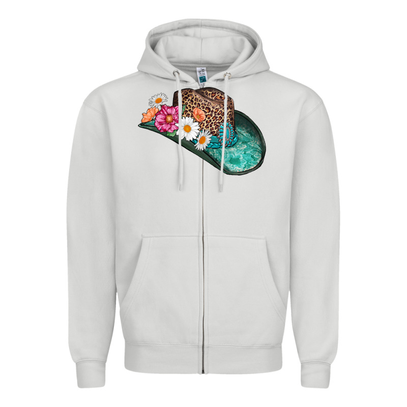 Cowboy Hat Zipper Hoodie by AdoDesignShop | Teevron