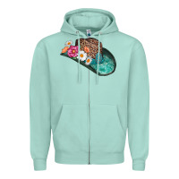 Seafoam cowboy hat Zipper Hoodie - AdoDesignShop