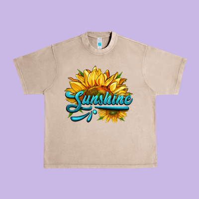 Sunshine Urban Heavy Tee Designed By Hra Design Shop