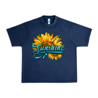 Navy sunshine Urban Heavy Tee - HRA Design Shop