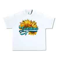 White sunshine Urban Heavy Tee - HRA Design Shop