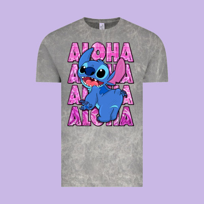 Aloha Stitch Vintage Tee Designed By Zillion Design Studio