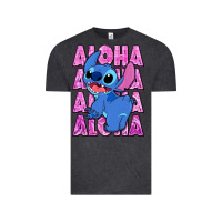 Vintage Black aloha stitch Vintage Tee - Zillion Design Studio