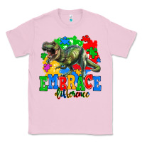 Bubblegum Pink embrace difference Classic Tee - AdoDesignShop
