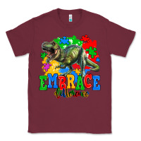 Burgundy embrace difference Classic Tee - AdoDesignShop