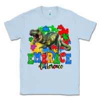 Dusty Blue embrace difference Classic Tee - AdoDesignShop