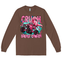Chestnut crush breast cancer Long Sleeve Tee - AdoDesignShop