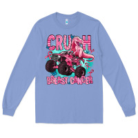 Colony Blue crush breast cancer Long Sleeve Tee - AdoDesignShop