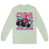 Matcha crush breast cancer Long Sleeve Tee - AdoDesignShop