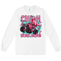 White crush breast cancer Long Sleeve Tee - AdoDesignShop