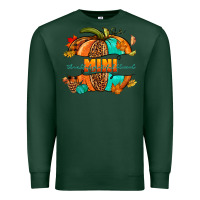 Sports Green Thankful grateful blessed mini pumpkin Premium Sweatshirt - NancyCooperArtShop