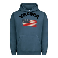 Pigment Midnight Navy VIRGINIA Urban Hoodie - Bettercallsaul