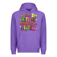 Purple chip dippin' margarita sippin' Premium Hoodie - LillyAllenDesigns