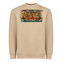Christmas Western Santa Baby Heavyweight Sweatshirt | Teevron