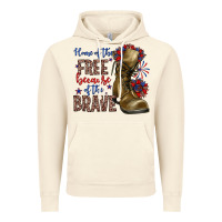 Vintage Artic home of the free because of the brave Vintage Hoodie - Zillion Design Studio