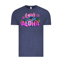 Vintage Denim aloha summer stitch Vintage Tee - Zillion Design Studio