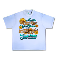 Grape Ice she was a wild flower in love with the sunshine Urban Heavy Tee - HRA Design Shop